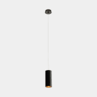LEDS-C4 - Luminaria GOLGANTE PIPE 1xGU10 negro / dorado