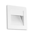LEDS-C4 - Luminaria empotrable asimétrica SIGN POWERled 1,2W blanco