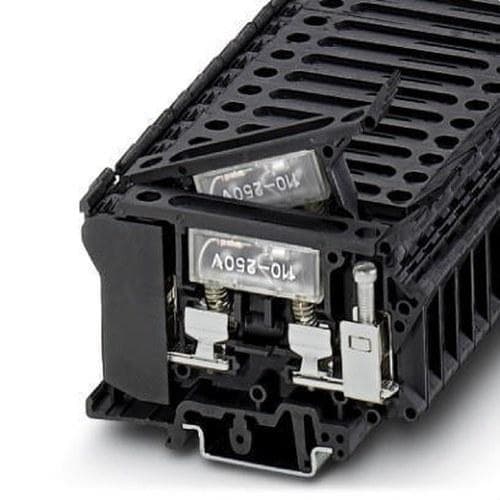 PHOENIX CONTACT - Borne de carril para fusible UK 6,3 HESILA 250