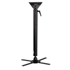 FONESTAR - Soporte negro orientable y extensible de techo para proyectores