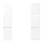 JUNG - KIT TECLAS 3F LS BLANCO MATE