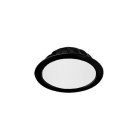 NEXIA - Downlight PRO_N 12W 3000K 930 diámetro 170 80º 1500lm IP44 negro