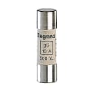 LEGRAND - Cartucho fusible cilíndrico - gG - 14x51mm - sin percutor - 10A