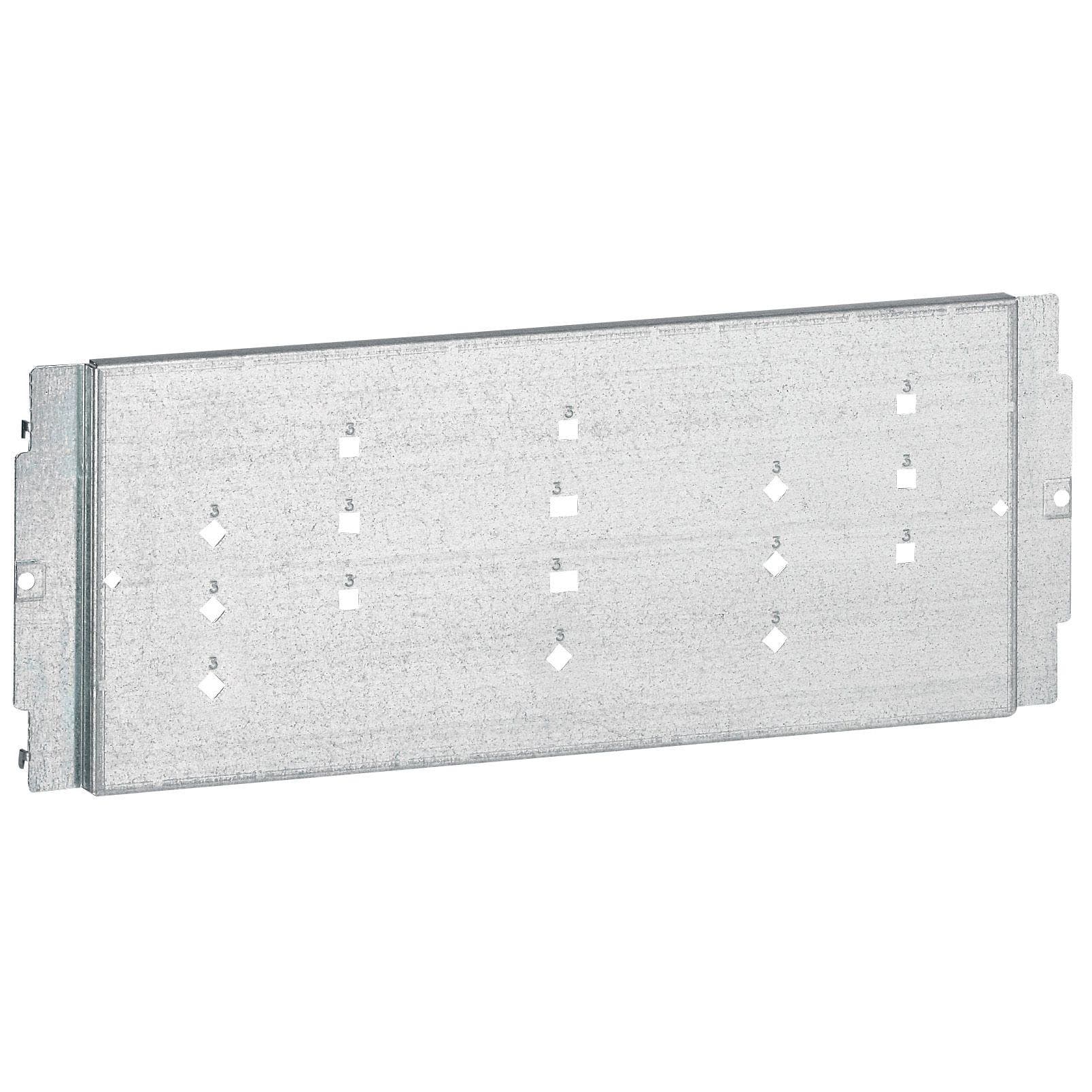 LEGRAND - Placa de montaje versión fija XL³ 400 - para 1 DPX 250 - Horizontal
