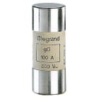 LEGRAND - Cartucho fusible cilíndrico - gG - 22x58mm - sin percutor - 100A