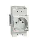 LEGRAND - Toma de corriente - 10/16A - 250 V~ - 2P+T - con obturador e indicador