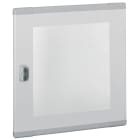 LEGRAND - Puerta plana transparente XL³ 400 - para caja y armario alt. 1500/1600mm