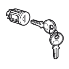 LEGRAND - Bombín con llave tipo 405 - para puerta XL³ - con 1 juego de 2 llaves