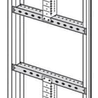 LEGRAND - Traviesas fijos (2) - para chasis parcial XL³ - L. 350mm