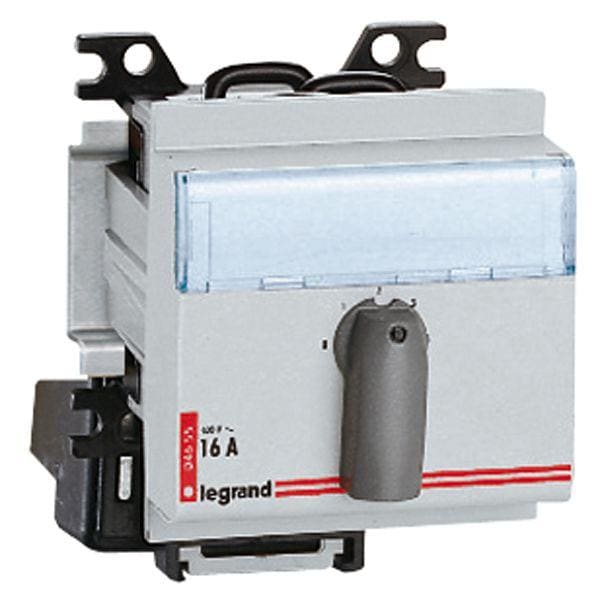 LEGRAND - Conmutador de 2 direcciones con paro - 2P - 400 V~ - 16A