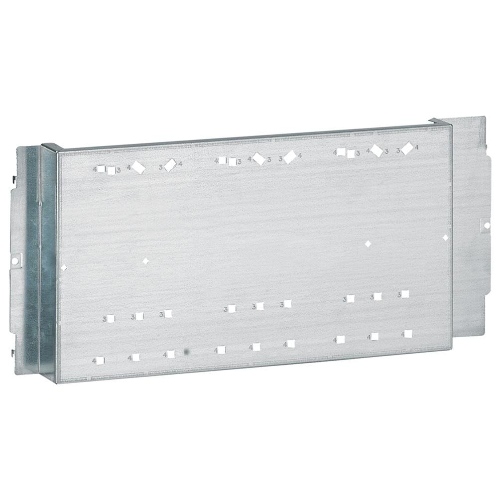 LEGRAND - Placa de montaje XL³ 800/4000 - para 1 a 3 DPX³ 250 o 630 dif. fijo - vertical - 24 módulos