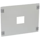 LEGRAND - Tapa cubrebornas metálica XL³ 400 - para 1 DPX³ 250/DPX³ 630 (400 A) - Vertical centrado