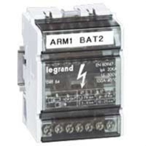 LEGRAND - REPARTIDOR MODULAR 4P 40A  6 MOD. 13 CONEX.