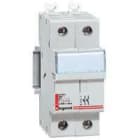 LEGRAND - Cortacircuito seccionable - 2P - para cartucho fusible cilíndrico 8x32 - 400 V~
