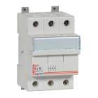 LEGRAND - Cortacircuito seccionable - 3P - para cartucho fusible cilíndrico 8x32 - 400 V~
