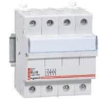 LEGRAND - Cortacircuito seccionable - 3P+N - para cartucho fusible cilíndrico 8x32 - 400 V~