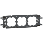 LEGRAND - Soportes para mecanismos universales- para tapa DLP Aluminio de 85mm de an. - 3 elementos
