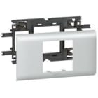 LEGRAND - Soporte para mecanismo Mosaic - para tapa DLP Aluminio de 65mm de an. -2 módulos