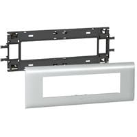 LEGRAND - Soporte para mecanismo Mosaic - para tapa DLP Aluminio de 85mm de an. -8 módulos