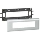 LEGRAND - Soporte para mecanismo Mosaic - para tapa DLP Aluminio de 85mm de an. -8 módulos