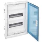 LEGRAND - Caja modular de empotrar Nedbox con puerta transparente extraplana - 2 filas de 12+2 módulos