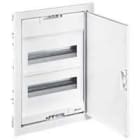 LEGRAND - Caja modular de empotrar Nedbox con puerta metálica extraplana - 2 filas de 12+2 módulos