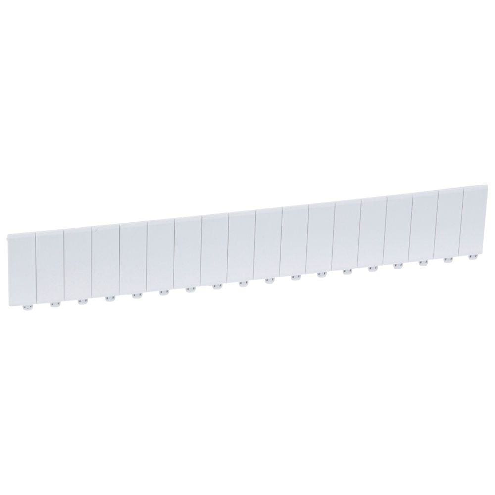 LEGRAND - Obturador 18 módulos - gris RAL 7035