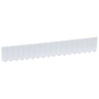 LEGRAND - Obturador 18 módulos - gris RAL 7035