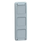 LEGRAND - Celda multifunción vertical para cajas Plexo³ de 2 filas