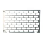 LEGRAND - Placa perforada para cajas Plexo³ 12 módulos por fila, alt. 150mm