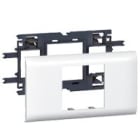 LEGRAND - Soporte Mosaic - para DLP tapa 65mm - 2 módulos