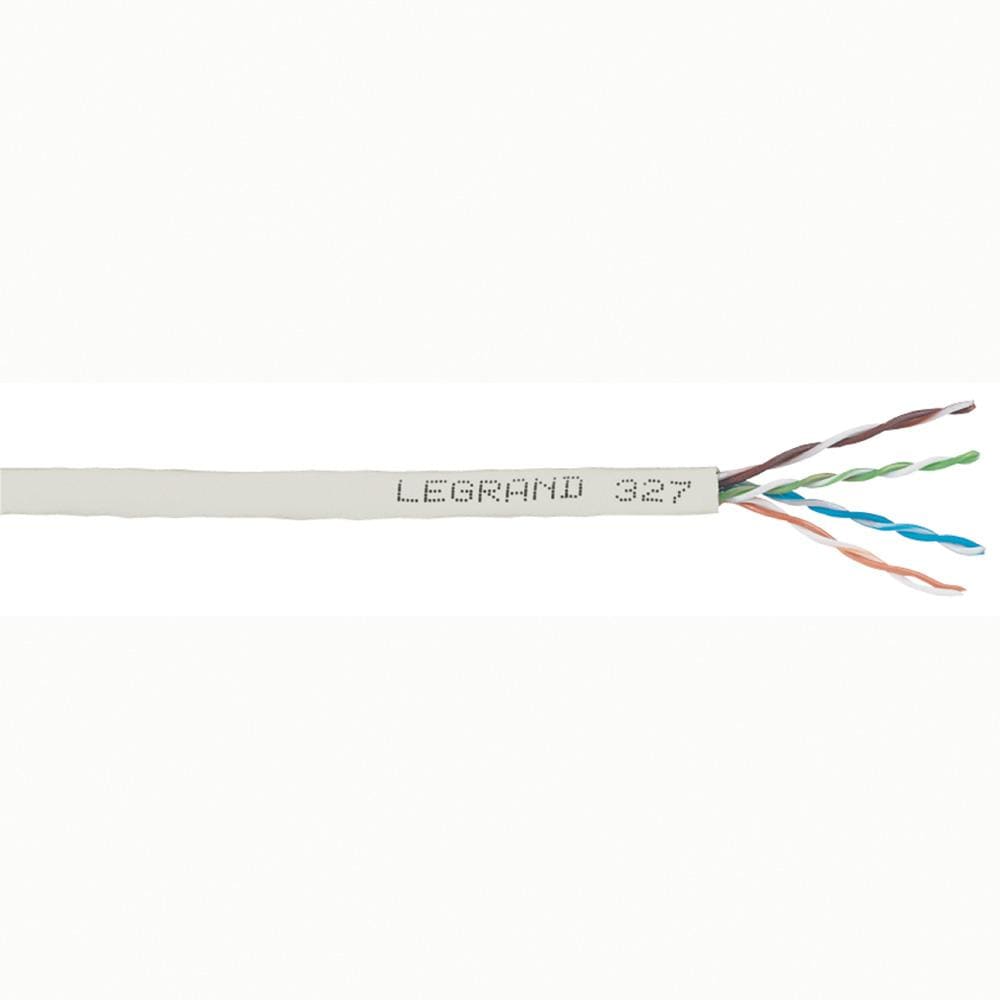LEGRAND - Cable 4 pares Cat. 5e UTP cubierta LSZH 305m. Suministrado en caja. Peso 10kg