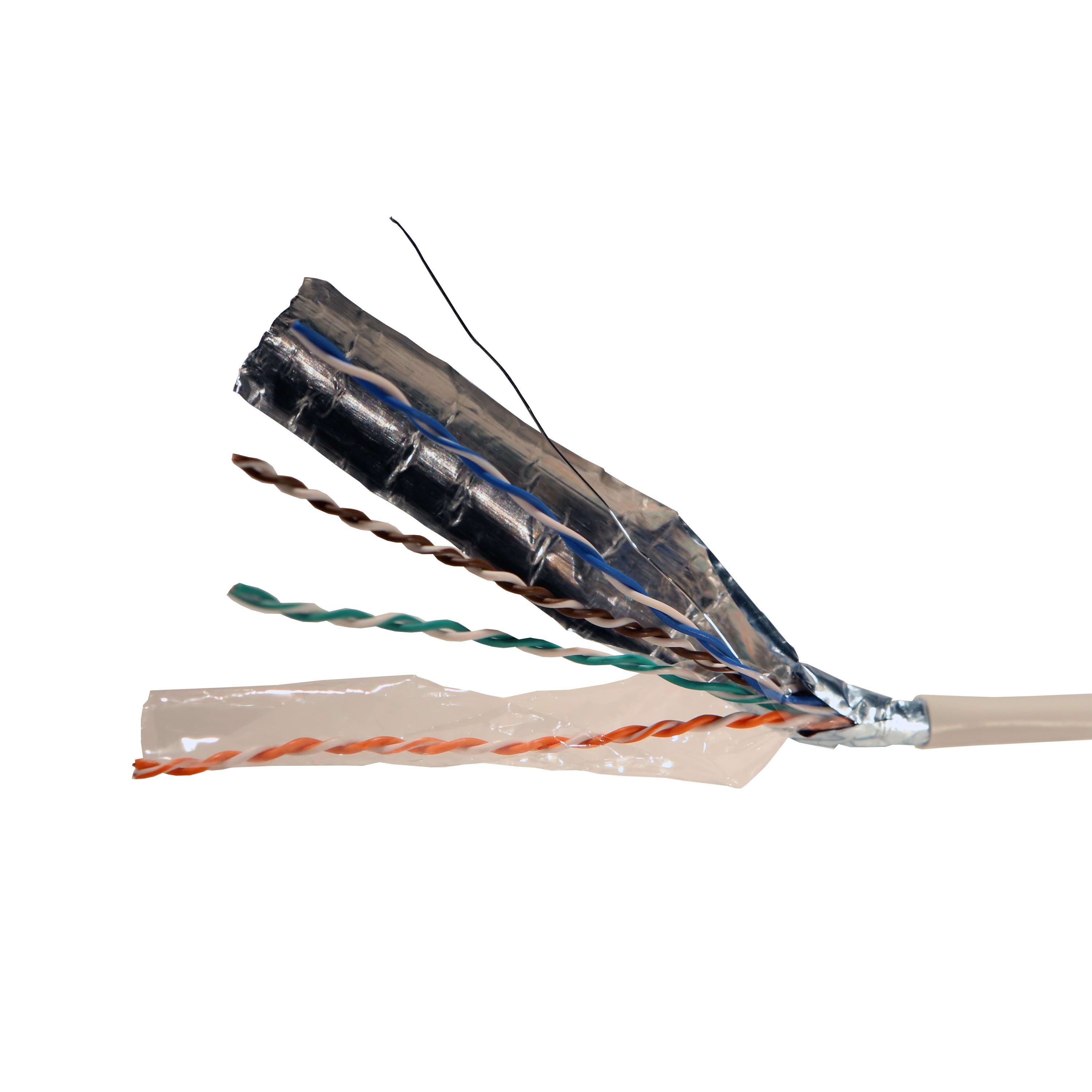 LEGRAND - Cable 4 pares Cat. 5e FTP cubierta PVC 500m. Suministrado en bonina. Peso 15kg
