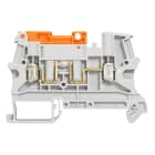 LEGRAND - Borna Viking 3 con tornillo - para circuito estándar con miniseccionador - gris - paso 6