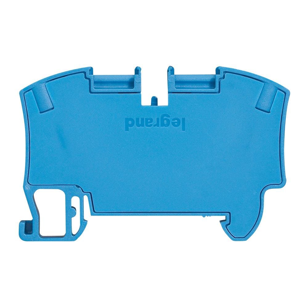 LEGRAND - Borna Viking 3 con resorte - 1 unión/2 conduct - 1 entrada/1 salida - azul - paso 8