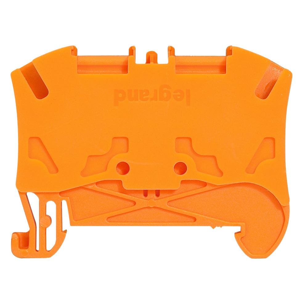 LEGRAND - Borna Viking 3 con resorte - 1 unión/2 conduct - 1 entrada/1 salida - naranja - paso 5