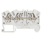 LEGRAND - Borna Viking 3 con resorte - 1 unión/3 conduct - 1 entrada/2 salidas - gris - paso 5