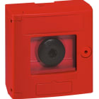 LEGRAND - Caja de seguridad «rotura de cristal» - doble posición - rojo - superficie
