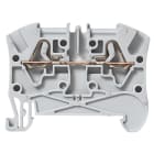 LEGRAND - Borna Viking 3 con resorte - 1 unión/2 conduct - 1 entrada/1 salida - gris - paso 5