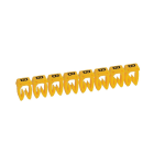 LEGRAND - Etiqueta CAB 3 para cableado de 0,15 a 0,5mm² - letra mayúscula B