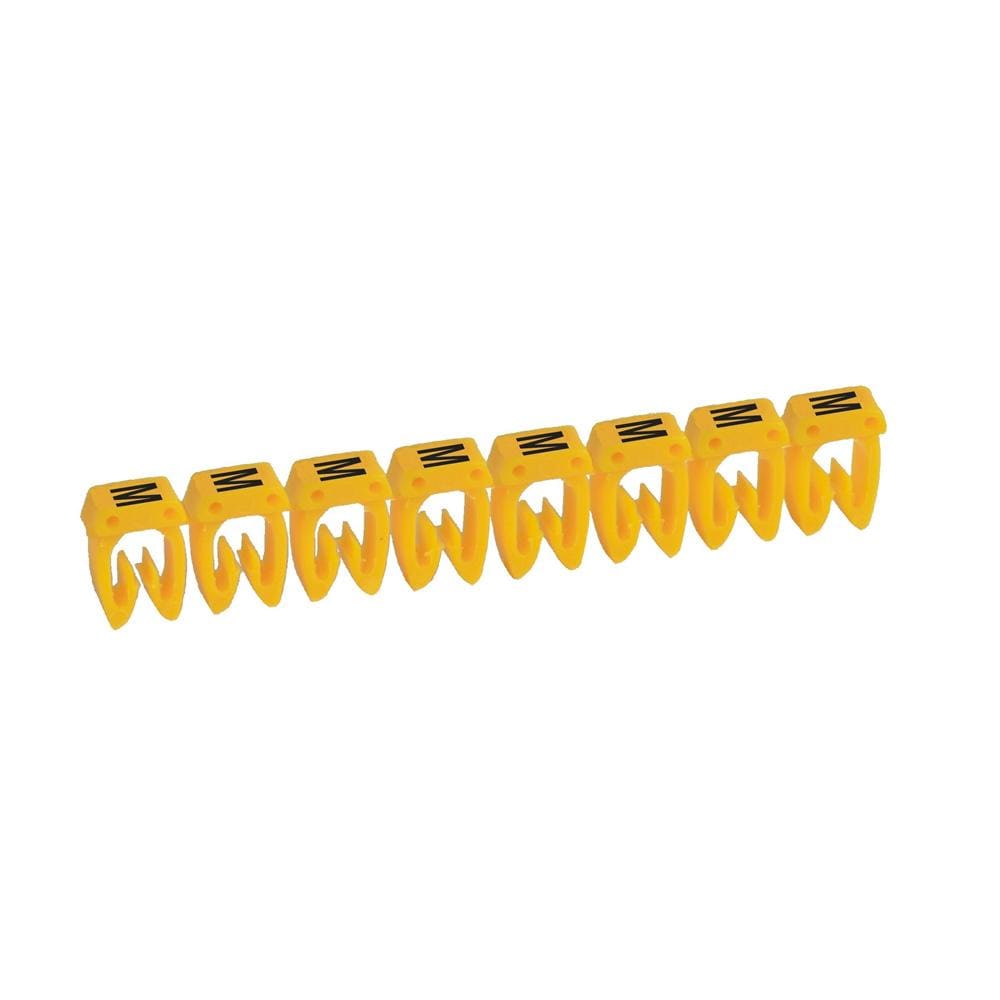 LEGRAND - Etiqueta CAB 3 para cableado de 0,15 a 0,5mm² - letra mayúscula M