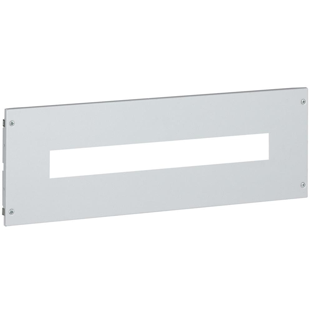 LEGRAND - Tapa cubrebornas metal XL³ 800/4000 - con tornillos - para aparato modular - Alt. 150mm - 24 módulos