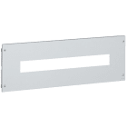 LEGRAND - Tapa cubrebornas metal XL³ 800/4000 - con tornillos - para aparato modular - Alt. 150mm - 24 módulos