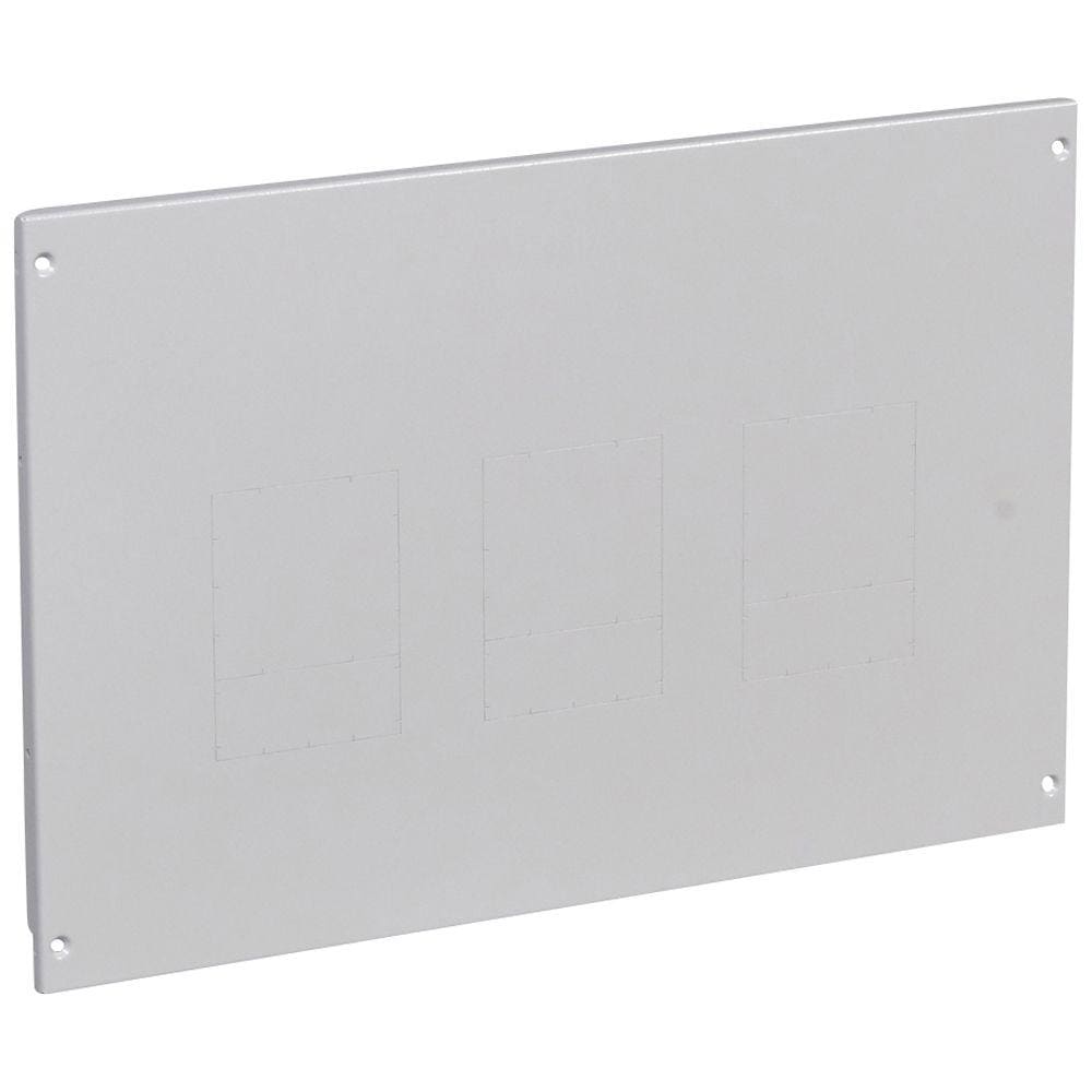 LEGRAND - Tapa cubrebornas metal XL³ 800/4000 - con tornillos - De 1 a 3 DPX³ 630 - vertical. - Alt. 400mm - 24 módulos