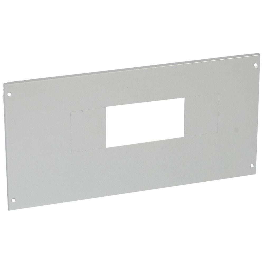 LEGRAND - Tapa cubrebornas metal XL³ 800/4000 - con tornillos - para 1 DPX-IS 630 - Alt. 300mm - 24 módulos