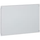 LEGRAND - Tapa cubrebornas metal con tornillos imperdibles XL³ 800/4000 - Alt. 100mm - 24 módulos