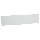LEGRAND - Tapa cubrebornas metal con tornillos imperdibles XL³ 800/4000 - Alt. 150mm - 24 módulos