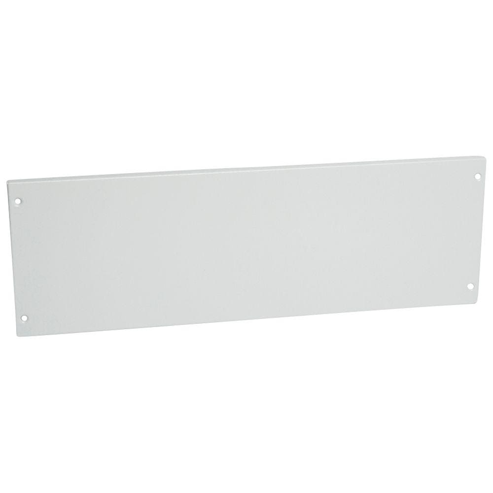 LEGRAND - Tapa cubrebornas metal con tornillos imperdibles XL³ 800/4000 - Alt. 200mm - 24 módulos