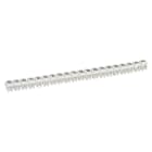 LEGRAND - Etiqueta CAB 3 para cableado de 1,5 a 2,5mm² - negro/fondo blanco - virgen