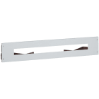 LEGRAND - Tapa cubrebornas metal XL³ 800/4000 - con tornillos - para aparato modular - Alt. 150mm - 36 módulos